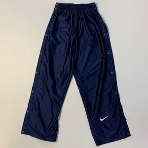 Vintage Late 90’s Dark Blue Nike Tear Away Track Pants